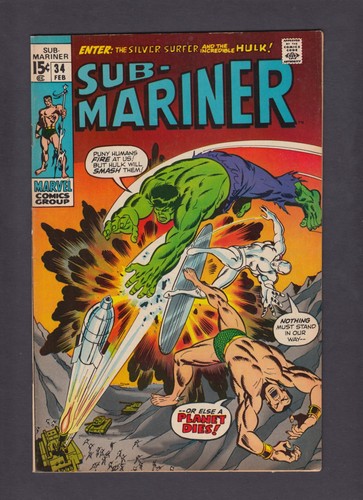 Sub mariner marvel comics - #34,