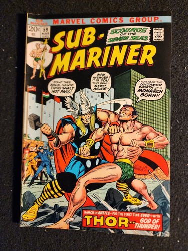 Copertina sub mariner - sub-mariner, 59