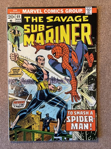 Sub mariner vfn 1974 - sub-mariner, #69