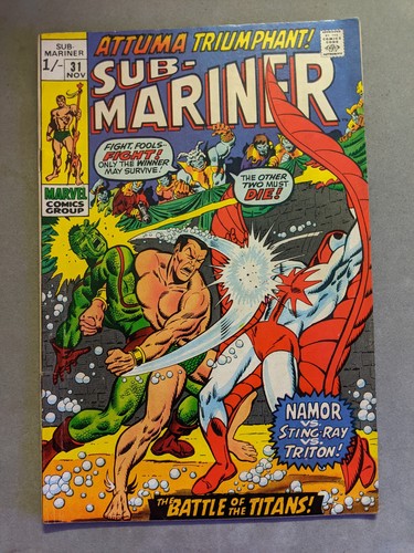 Sub mariner marvel - sub-mariner, #31,