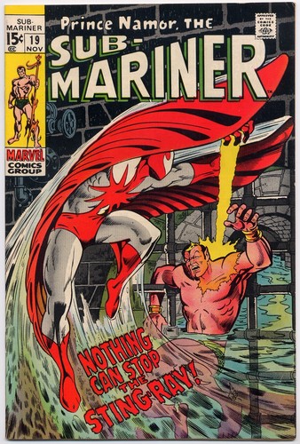 Sub mariner 1969 marvel - sub-mariner, vf+