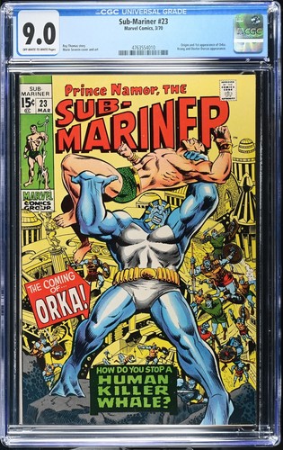 Sub mariner cgc 9 - #23,