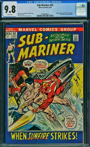 Sub mariner cgc 8 pagine - cgc, 9,8
