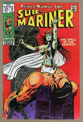 Sub mariner marvel 1969 - sub-mariner, vg+