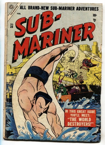 Sub mariner 1955 - sub-mariner, atlas