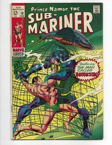Sub mariner 1969 marvel - sub-mariner,