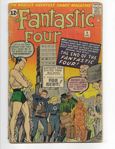 Fantastic four 1962 marvel - fantastic, 9