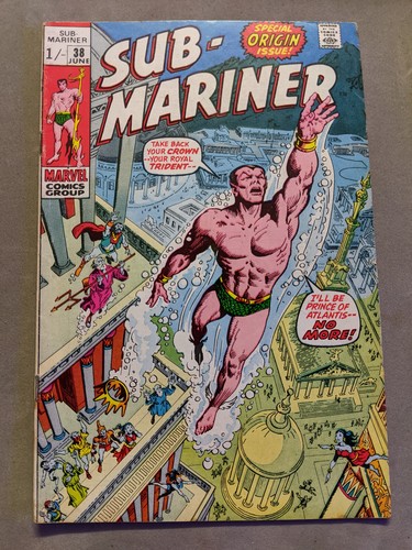 Sub mariner marvel - sub-mariner, #38,