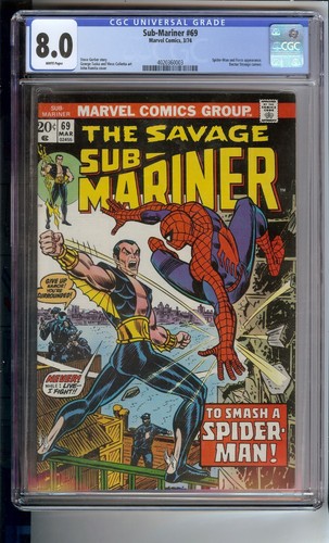 Sub mariner cgc 8 0 - sub-mariner, 8.0