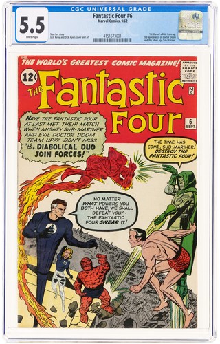 Fantastic four cgc - fantastic,