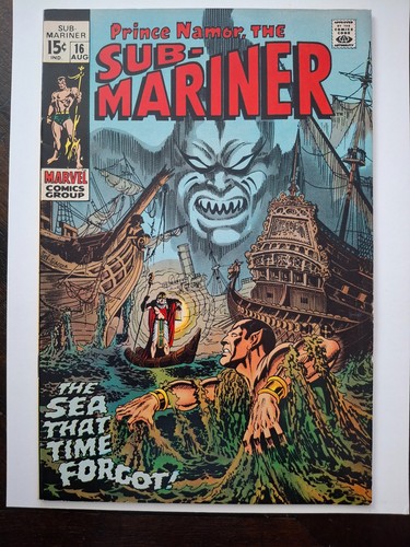 The sub mariner marvel - sub-mariner, vf+