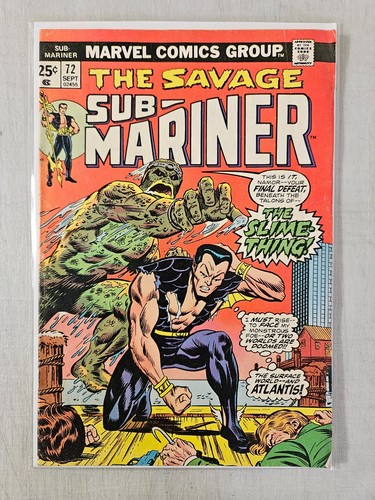 The savage sub mariner - sub-mariner, #72