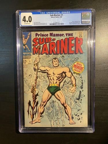 Sub mariner cgc 0 - sub-mariner, marvel