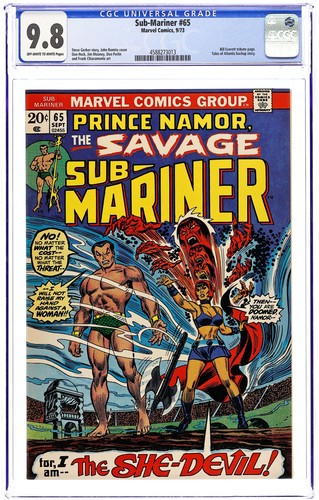 Sub mariner cgc 8 - sub-mariner, 9.8